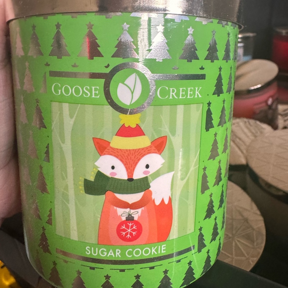 Green Sugar Cookie Candle